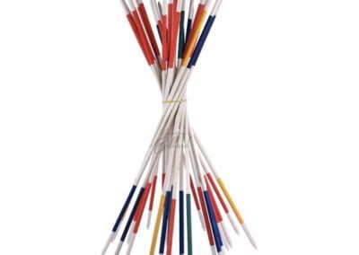 Mikado géant en bois pour animer un mariage
