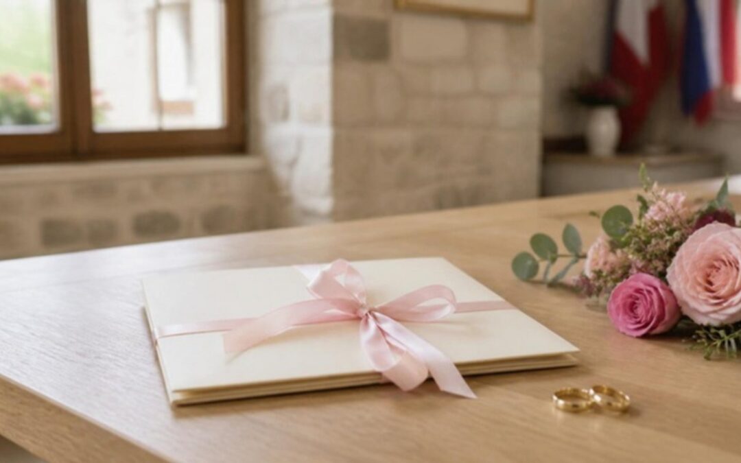 Dossier mariage mairie : pièces à fournir, délais et bans